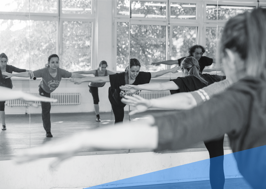 Backstage Studio: Dance students during jazz dance class