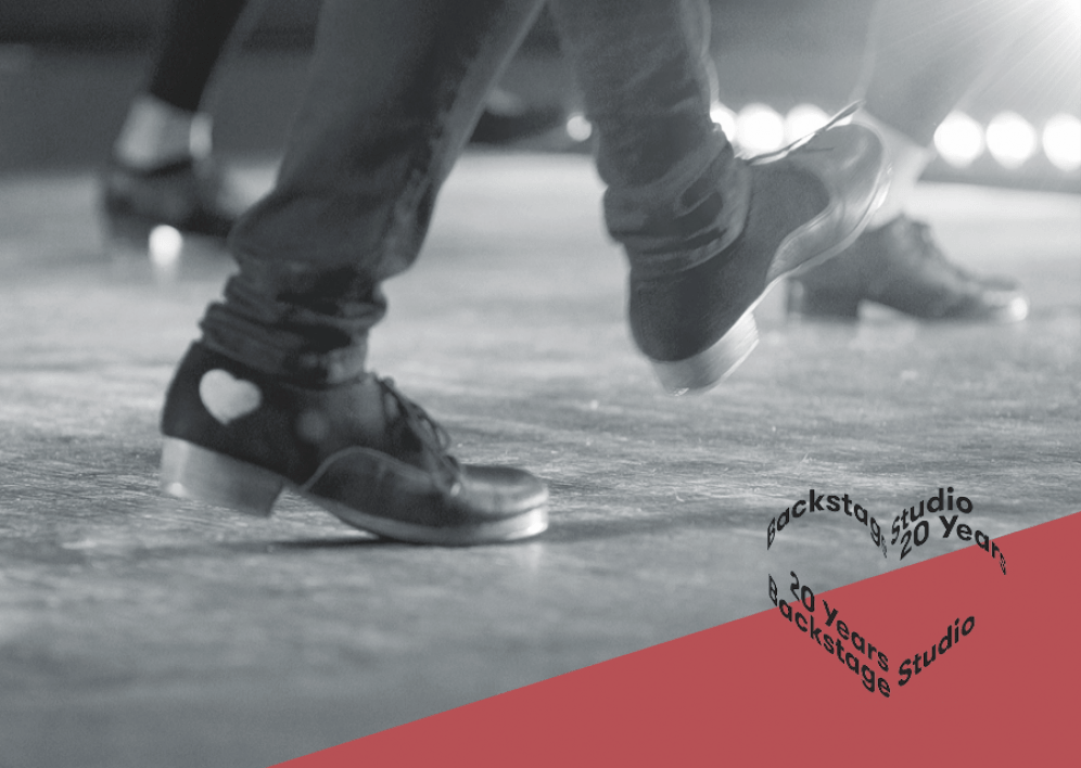 Backstage Studio: Feet of tap dancer during performance