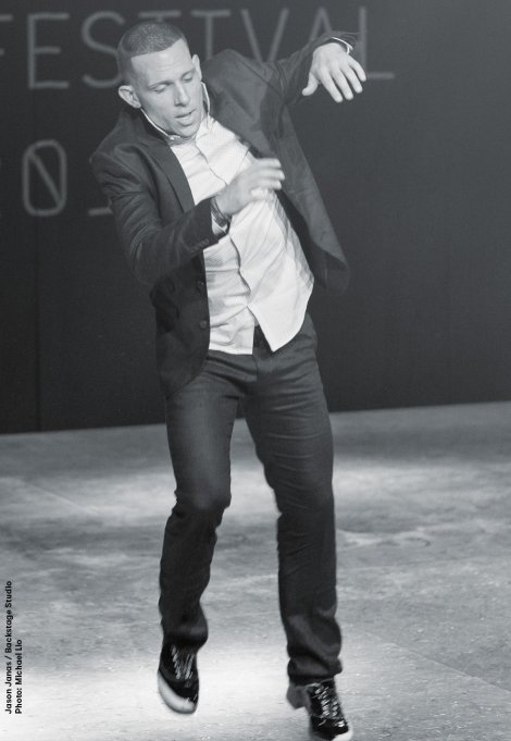 Backstage Studio: Jason Janas performing during Zurich Tap Festival Concert 2014