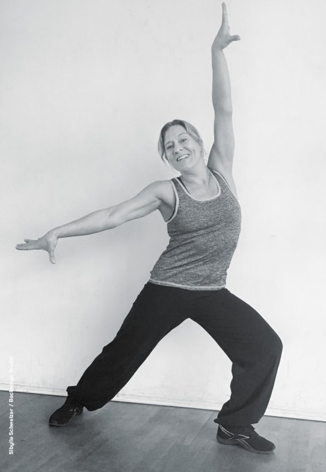 Backstage Studio: Sibylle Schweizer in Tanzposé