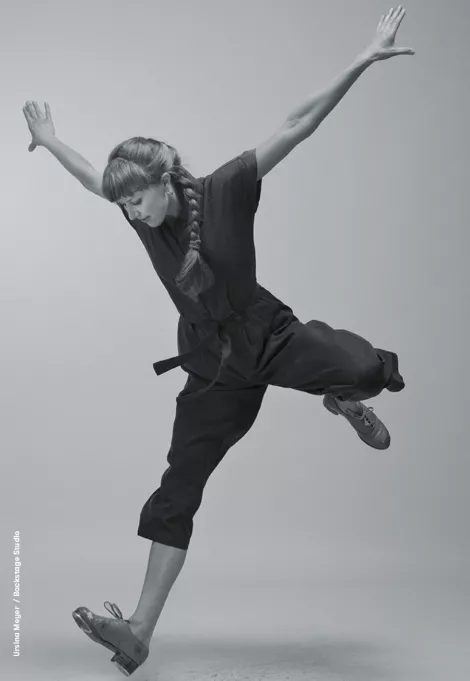 Backstage Studio: Ursina Childs Backstage Studio: Ursina Childs in Tanzpose